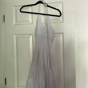 White vacation dress